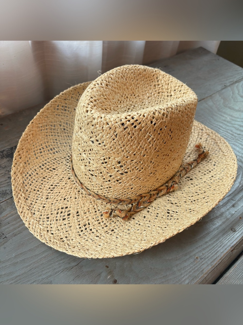 American Hat Company Vintage Tumble Weave western cowboy hat | size 6 3/4
